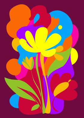 flower colorful abstract