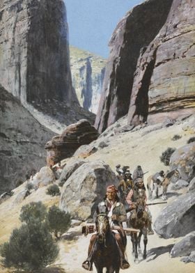 Indians At The Canyon