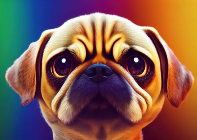 Colourful Puppy