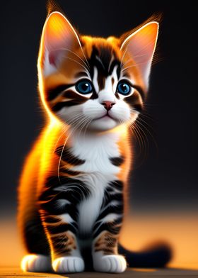 cute cat from stars