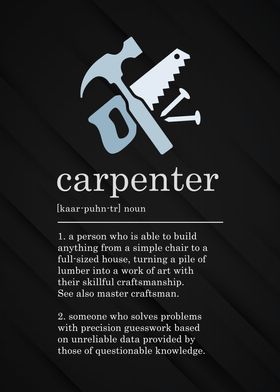 Funny Carpenter Definition