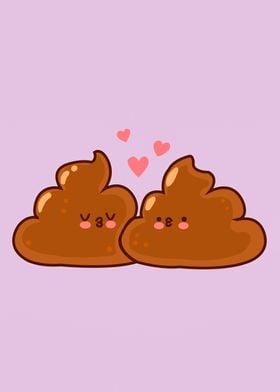 Cute Poop Emoji 