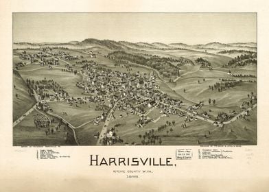 Harrisville WV 1899