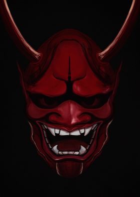 Hannya Demon Mask