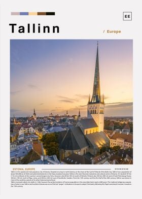 Tallinn Poster Landscape