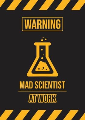 Mad scientist at work