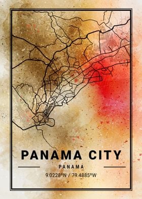 Panama City Ara Watercolor