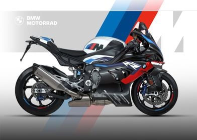 BMW M 1000 RR WHITE LIVERY