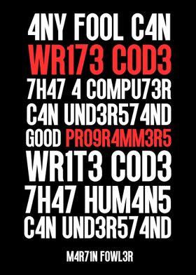 Good Programmers