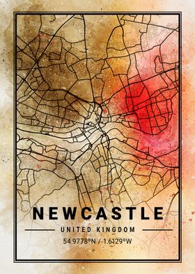 Newcastle Ara Watercolor