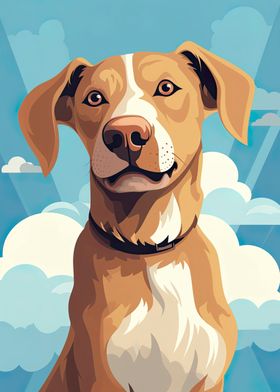 Cute Dog Poster