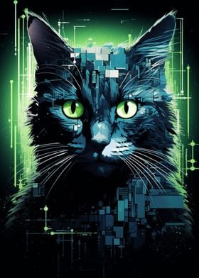 Cat Matrix Digital