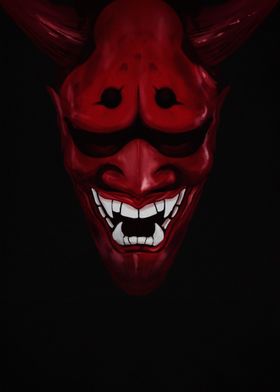 Hannya Japanese Demon Mask