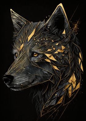 Wolf kintsugi