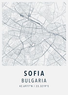 sofia simple map