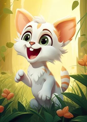 Cute Funny Cat Animal