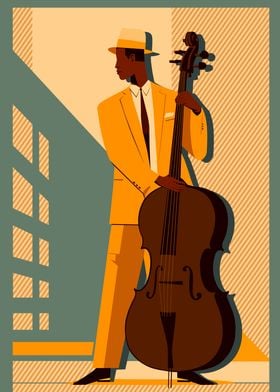 Cellist jazz minimalist