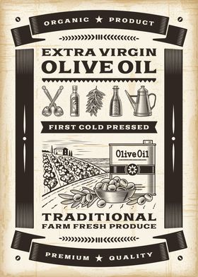 Kitchen Poster Olive Oil