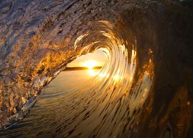 surfing wave