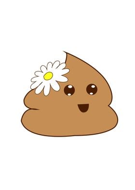 Cute Poop Emoji 