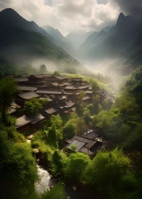 Mountain village