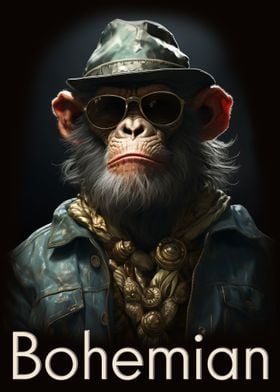 Monkey style Bohemian