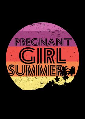 Pregnant Girl Summer Funny