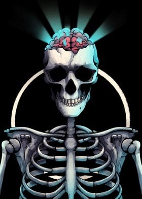 Brain dead skeleton