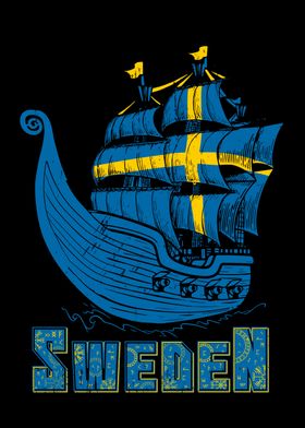 Swedish Viking Ship Gift