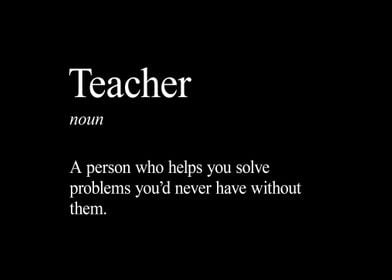 Define Teacher