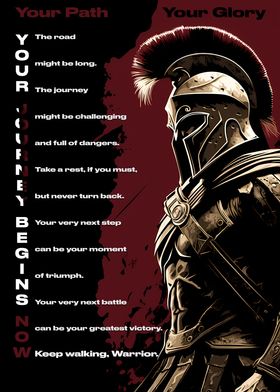 Spartan Hoplite Pain Is Your Friend Poster Spartan Armor -  Portugal
