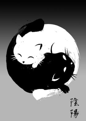Yin Yang cats