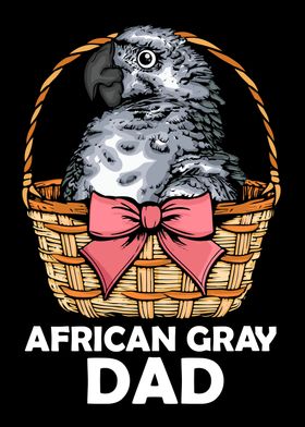 African Gray Dad Parrot