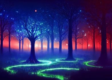 Neon Forest Fantasy 