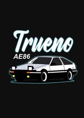 AE86 Trueno Classic JDM