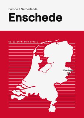 Enschede City Map