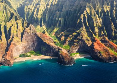 Napali coast Kauai Hawaii