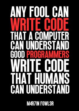 Good Programmers