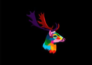 Abstract Deer