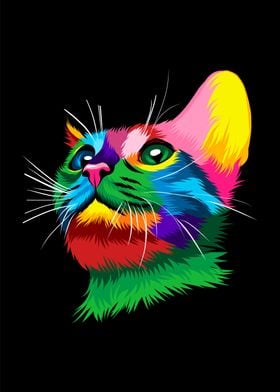 Cat Colored