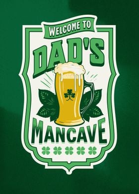 Dad Mancave Beer