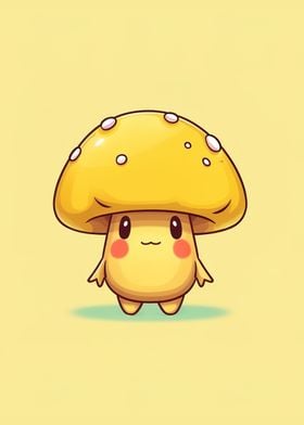mushroom cute 
