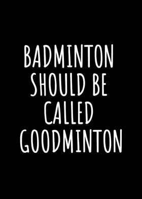 Badminton Should Be Called