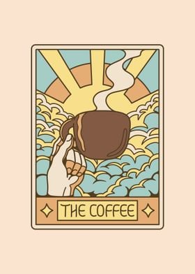The Coffee Tarot Card