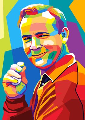 Golfer Wpap Pop Art