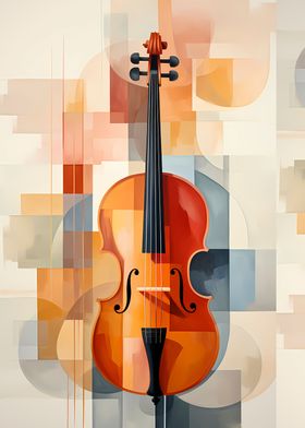 Abstract Violin