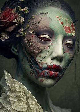 Geisha zombie