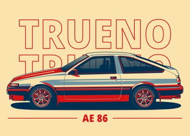 Trueno AE86 Initial D