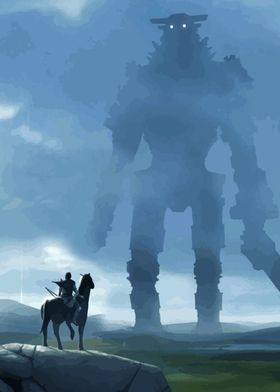 Shadow Of The Colossus Posters Online - Shop Unique Metal Prints