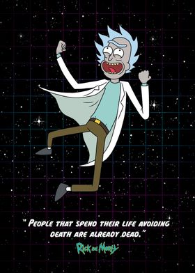 Rick and Morty X Breaking Bad Poster –